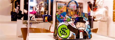 The Alec Monopoly Birkin: Melding Pop Art and Fashion.